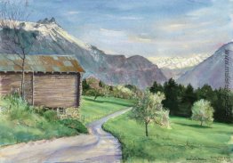 Dents de Morcles, Schweizer Berglandschaft und alpine Natur - vo