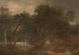 Woodland-Landschaft in der Nähe von Norwich