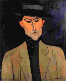 Porträt eines Mannes mit Hut (Jose Pacheco)