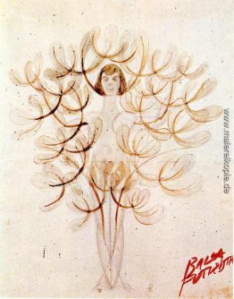 Mimikry synoptischen ': der Baum-Frau oder Frau-Blume
