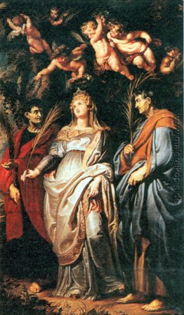 St. Domitilla mit St. Nereus und Achilleus St.