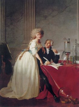 Porträt von Antoine-Laurent und Marie-Anne Lavoisier