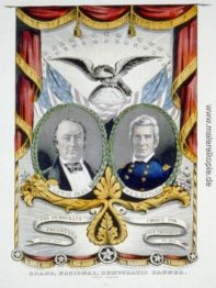 Wahlplakat für die Demokraten Wahlplakat für die Demokraten