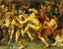 Odysseus im Kampf mit dem Bettler