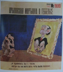 Krylov`s Marmoset über Goebbels (Die TASS-Fenster № 1109)
