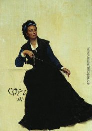 Frau, die mit Regenschirm Frau, die mit Regenschirm