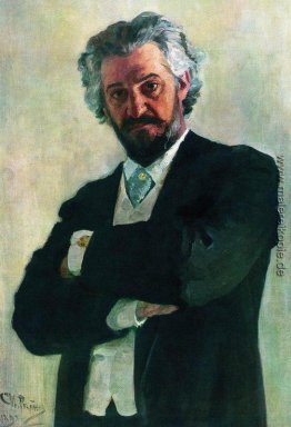 Portrait des Chello-Spieler Alexander Verzhbilovich
