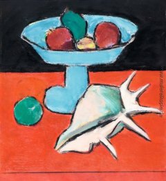 Stillleben mit Tazza und Seashell Stillleben mit Tazza und Seashell