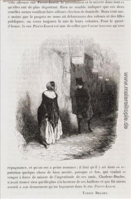 Rue Pierre Lescot, die Straßen von Paris unter Ludwig Lurin