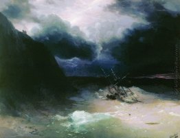 Segeln in einen Sturm