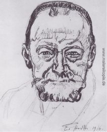 Studium der Selbstportrait Studium der Selbstportrait