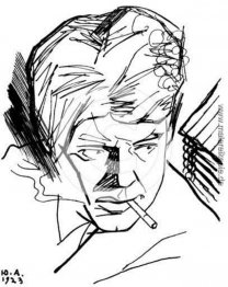 Sergei Jessenin, russische Dichter