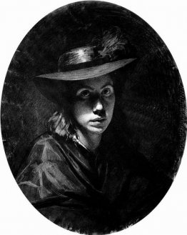 Porträt von Sofia Nikolajewna Kramskoy (mit Hut)