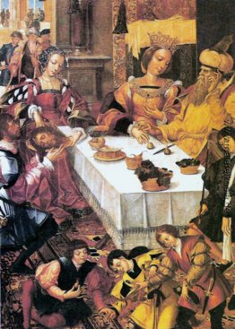 Salomé apresentando eine cabeça do Santo