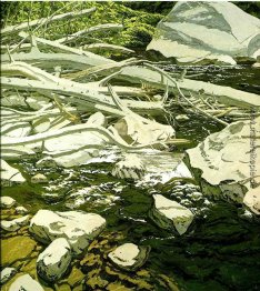 Hochwassermarke Hochwassermarke