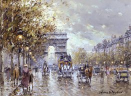 Paris l'Arc de Triomphe