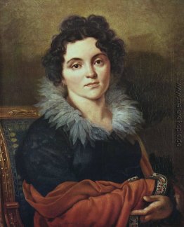 Porträt von Darya Nikolaevna Chvostova