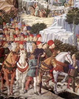 Prozession der Magus Balthazar (Detail)