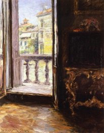 Eine venezianische Balkon Eine venezianische Balkon