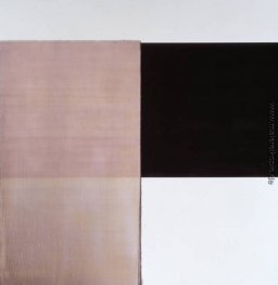 Exposed Gemälde Paynes Grau / Gelb Oxid / Oxid-Rot auf Weiß Exposed Gemälde Paynes Grau / Gelb Oxid / Oxid-Rot auf Weiß