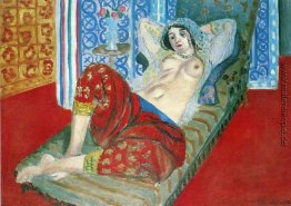 Odalisque in Red Culottes