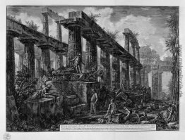 Reste der Tempel des Neptuns Zell