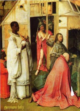 Die Anbetung der Könige (Detail)