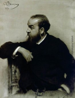 Porträt des Künstlers R. S. Levitsky