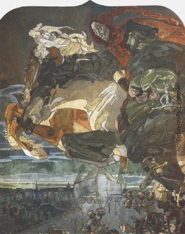Flug von Faust und Mephisto