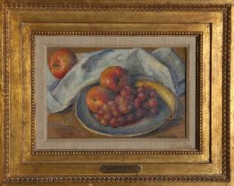 Ein Teller mit Obst