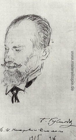 Porträt von Vladimir Nemirovich-Danchenko
