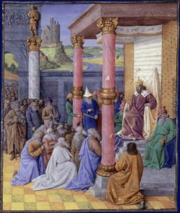 Kaiser Kyros der Große von Persien, der die Hebräer gestattet, i