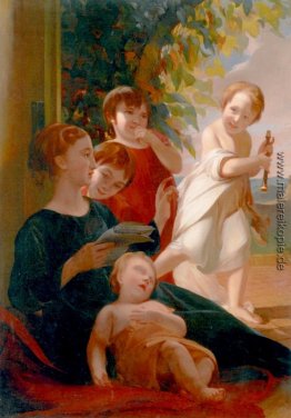 Das Sully Kinder (Jane, Blanche, Ellen Oldmixon, Rosalie Kemble