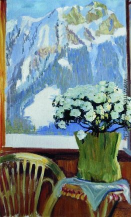 Blumen auf dem Balkon