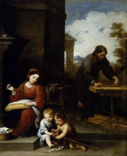 Die Heilige Familie mit dem Jesuskind St. Johannes der Täufer