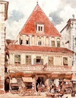 Aquarell von Steyr Bummerlhaus