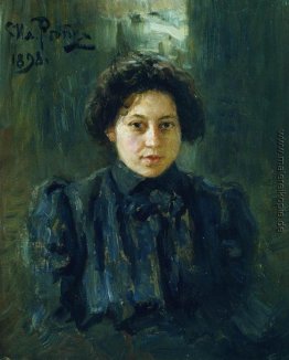 Porträt des Künstlers Tochter Nadeschda