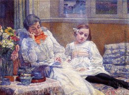 Madame Theo van Rysselberghe und ihre Tochter