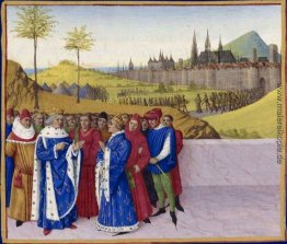 Unterhaltung zwischen St. Gontran und St. Childebert II