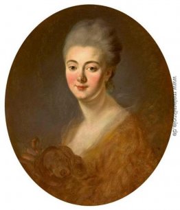 Porträt von Elisabeth Sophie Constance de Lowendhal