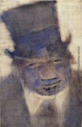 Mann in einem Top Hat