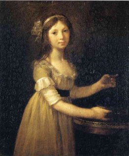 Marguerite-Marie Lagnier, zehn Jahre alt,