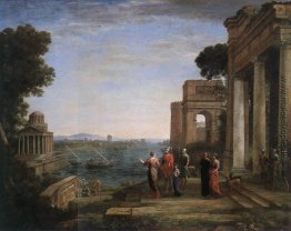Aeneas und Dido in Karthago