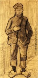 Junge mit Kappe und Clogs Junge mit Kappe und Clogs