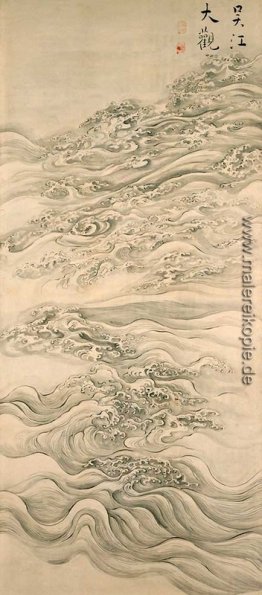 Beeindruckenden Blick auf das Gehen Fluss-