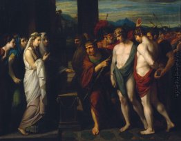 Pylades und Orestes Brachte als Opfer vor Iphigenie