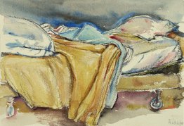 Aquarell-Kunst der meinem Krankenhausbett, nr. 14