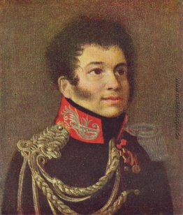 Porträt von Sergei Nikiforovich Marin