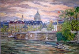 Das Panthéon et la Seine