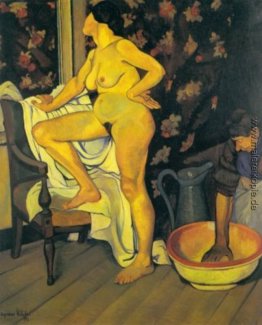 Femme a la Toilette